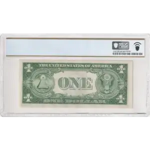 $1 1935-E blue seal. Small Silver Certificates 1614 (2)