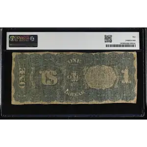 $1 1869 Large Red Legal Tender Issues 18 (2)