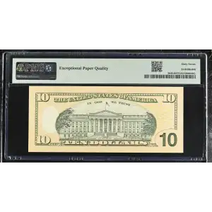 $10 2017-A Treasury seal. Small Size $10 Federal Reserve Notes 2045-B (2)