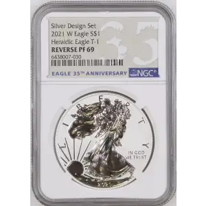 2021 W Heraldic Eagle T-1 Silver Design Set (2)