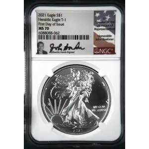 2021 Heraldic Eagle T-1 First Day of Issue (2)