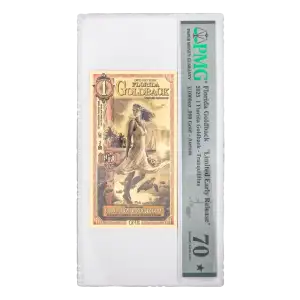 2025 Florida 1 Goldback LER (Limited Early Release) - PMG Graded 70 EPQ (2)