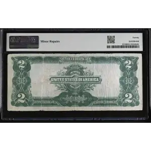 $2 1899 Blue Silver Certificates 257 (2)