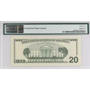 $20 1999 blue-Green seal. Small Size $20 Federal Reserve Notes 2085-B (2)