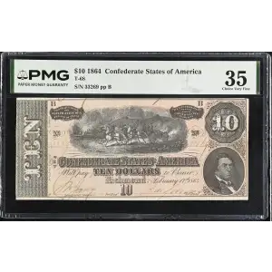 $10   Issues of the Confederate States of America CS-68 (2)