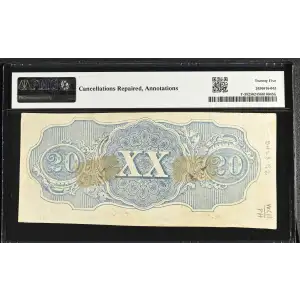 $20   Issues of the Confederate States of America CS-58 (2)