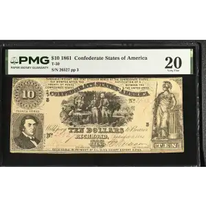 $10   Issues of the Confederate States of America CS-30 (2)