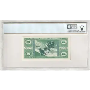 Series 681 5 Cents Military Payment Certificate MPC (2)
