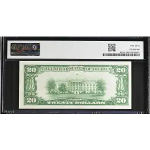 $20 1928-A. Green seal. Small Size $20 Federal Reserve Notes 2051-C (2)