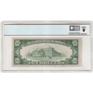 $10 1934-A yellow seal Emergency Notes Issued During WW2 2309* (2)