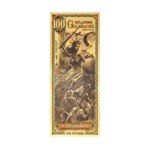 100 Goldback - Oklahoma