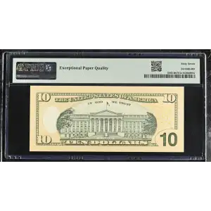 $10 2017-A Treasury seal. Small Size $10 Federal Reserve Notes 2045-B (2)