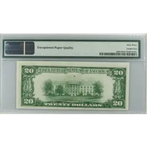$20 1928 Green seal. Small Size $20 Federal Reserve Notes 2050-D