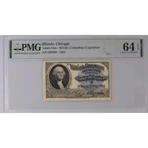 1893 World's Columbian Exposition Ticket (2)