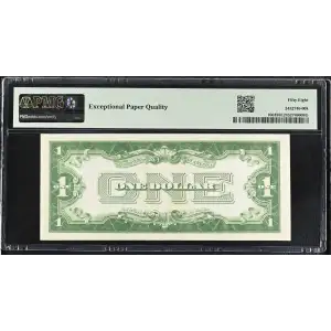 $1 1928-D blue seal. Small Silver Certificates 1604 (2)