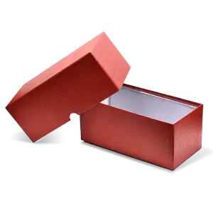 Guardhouse Large Size Currency Box - Red 8.5 x 4 1/8 x 3 11/16
