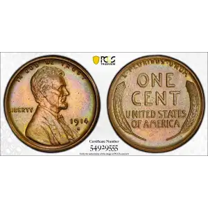 1914-S 1C, BN
