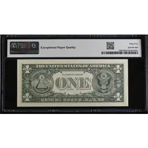 $1 1974 Green seal. Small Size $1 Federal Reserve Notes 1908-I (2)