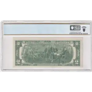 $2 1976 Green seal Small Size $2 Federal Reserve Notes 1935-H (2)