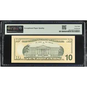 $10 2017-A Treasury seal. Small Size $10 Federal Reserve Notes 2045-B (2)