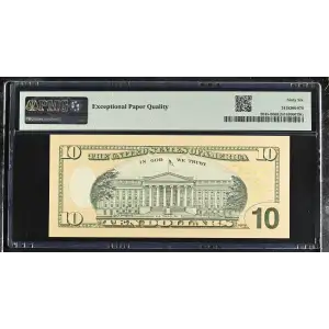 $10 2017-A Treasury seal. Small Size $10 Federal Reserve Notes 2045-B (2)
