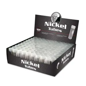 BCW Coin Tubes Box - Nickel (Box of 100)
