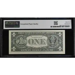 $1 1969-C. Green seal. Small Size $1 Federal Reserve Notes 1906-F* (2)
