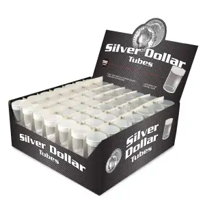 BCW Coin Tubes Box - Large/Silver Dollar (Box of 98)
