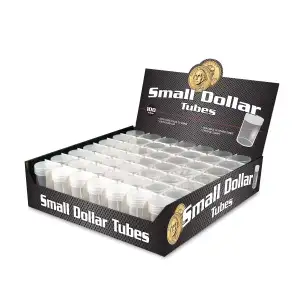 BCW Coin Tubes Box - Small Dollar (Box of 100)