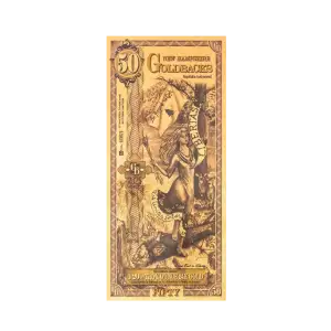 50 Goldback - New Hampshire (1st Design) (2)