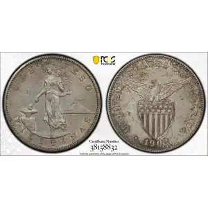 1903-S Peso KM-168 Ag (2)