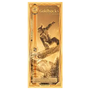 25 Goldback - Utah (Revised)