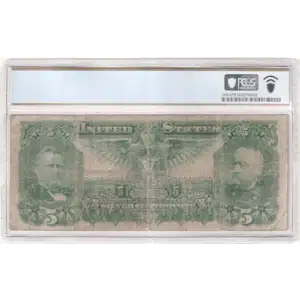 $5 1896 Small Red Silver Certificates 268 (2)