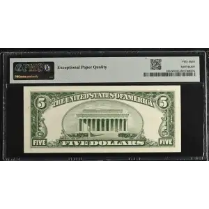 $5 1934-D blue seal. Small Silver Certificates 1654 (2)