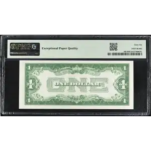 $1 1928-A blue seal. Small Silver Certificates 1601 (2)