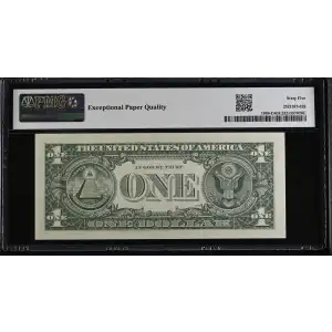 $1 1974 Green seal. Small Size $1 Federal Reserve Notes 1908-D (2)