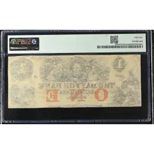 1850s Dayton Bank St Paul Minnesota $1 Obsolete Remainder Note (2)