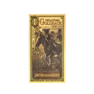 1 Goldback - Oklahoma (2)