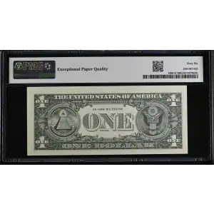$1 1969-C. Green seal. Small Size $1 Federal Reserve Notes 1906-K* (2)