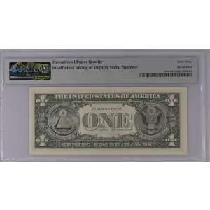 $1 1977-A. Green seal. Small Size $1 Federal Reserve Notes 1910-B (2)