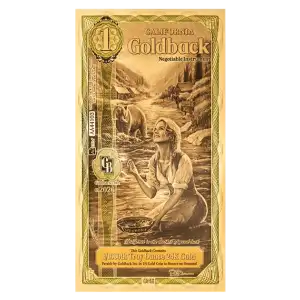 1 Goldback - California