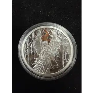 Amy Brown Lady of the Forest 5oz .999 Proof Silver Round - Serial #139 (4)