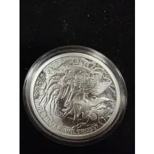2017 5oz Silverbugs Ariel the Tree Fairy Proof .999 Silver Round - Serial #0095 (3)