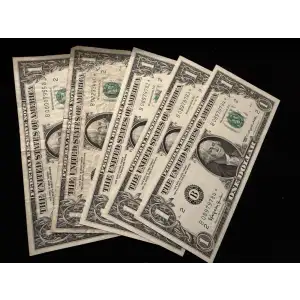 Mixed Series $1 Federal Reserve Notes - High Grade and/or Star Notes