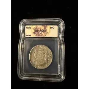 Classic Commemorative Silver--- Maine Centennial 1920-Silver- 0.5 Dollar