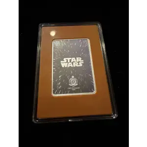 2025 Agoro Trading Coins Star Wars - Orange/Topaz Darth Vader 021/300 1oz .999 Silver
