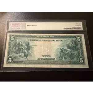 1914 $5 I14055292A PMG 35
