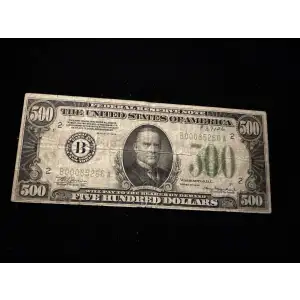 $500 1934  High Denomination Notes 2201-B