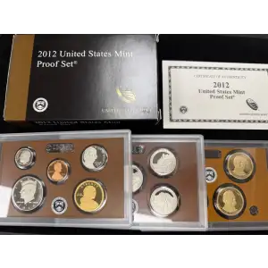 2012-S U.S. Clad Proof Set: Complete 14-Coin Set, Original Packaging (2)