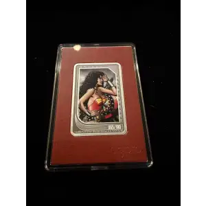 2025 Agoro Trading Coins DC Comics - Red/Ruby Wonder Woman 065/100 1oz .999 Silver